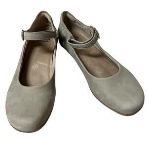EARTH Mary Jane Alder Alma Comfort Round Toe Flats, Velcro Straps, Size 11